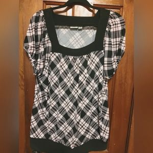 Cato short sleeve blouse